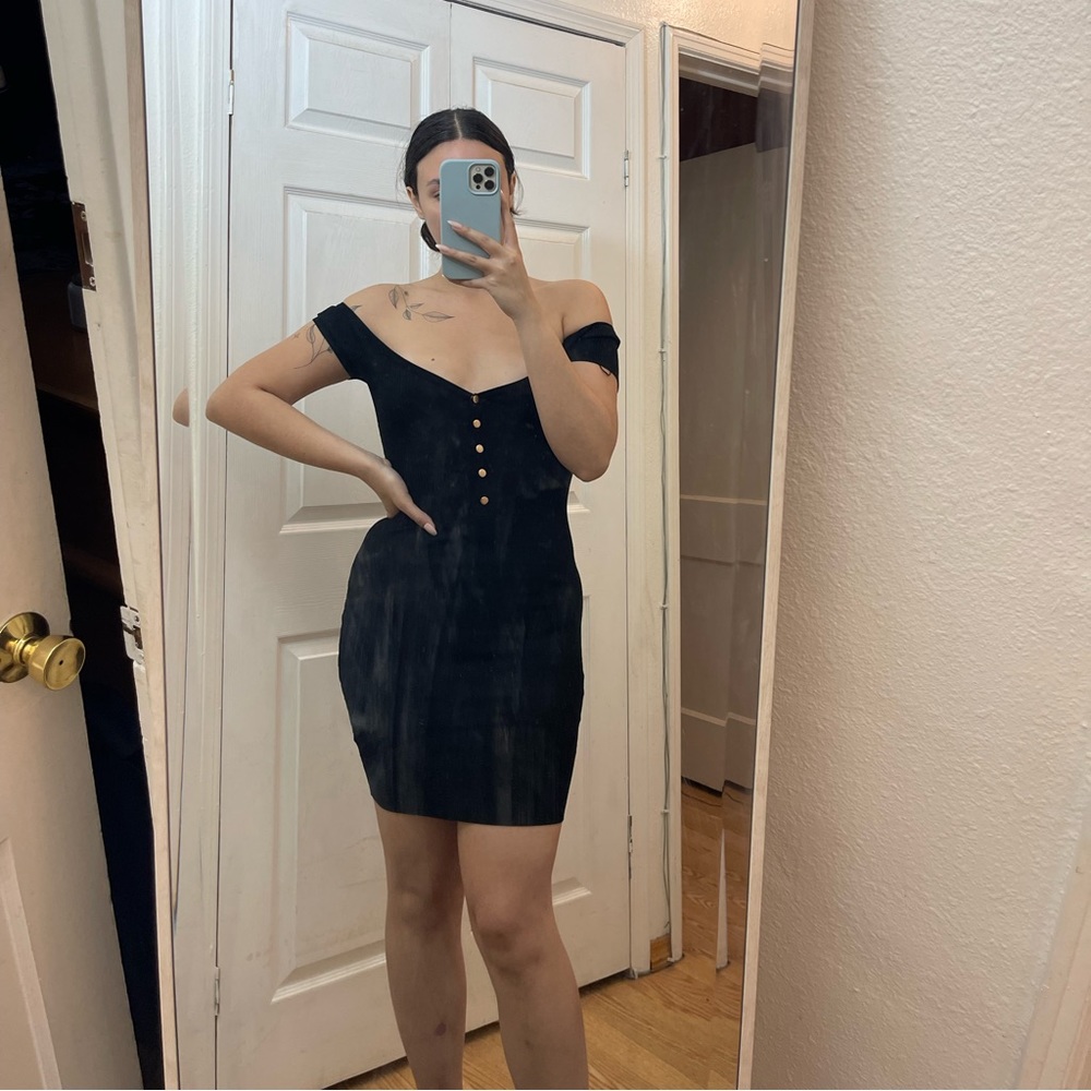 Blacl Bodycon Dress